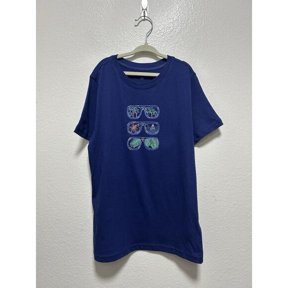 Janie And Jack Boys T-Shirt Short Sleeve Sunglasses Size 8 - Picture 1 of 5